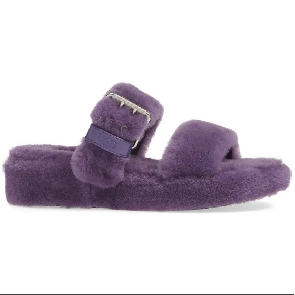 💀✨BRAND NEW IN BOX Ugg Fuzz Yeah Slide💜 - Picture 5 of 7